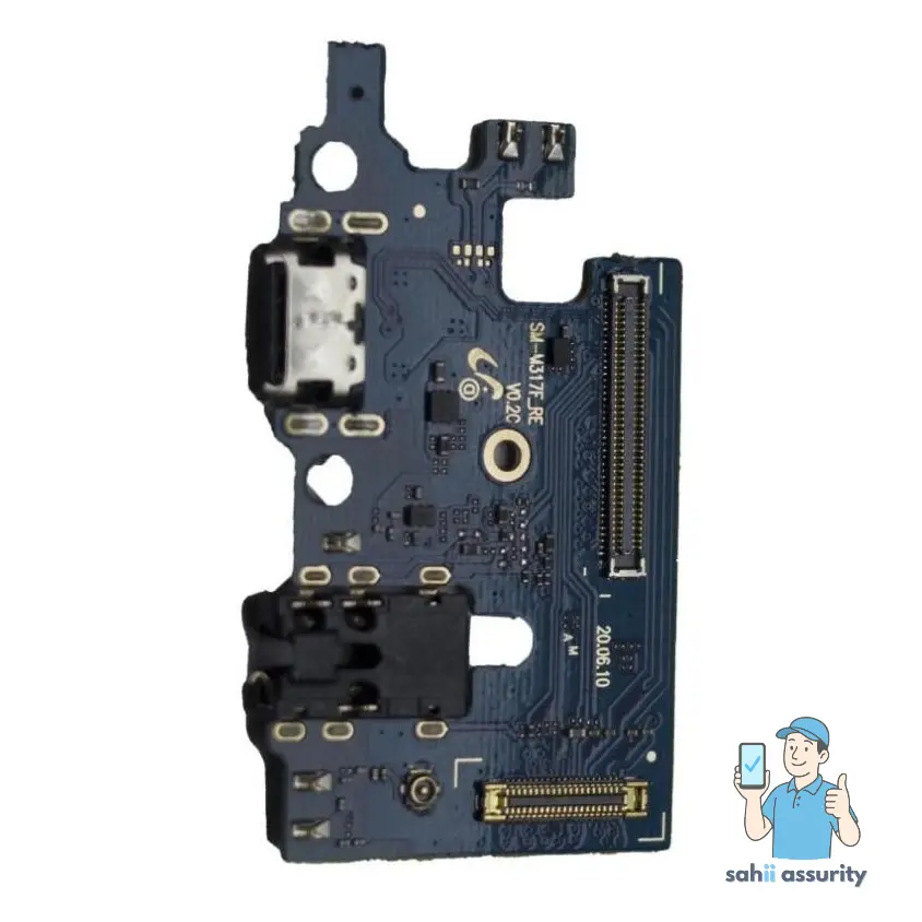 Charging Connector Flex / PCB Board for Samsung Galaxy M31s thumbnail